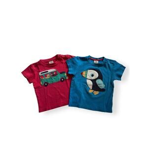 Frugi organic appliqué tee bundle